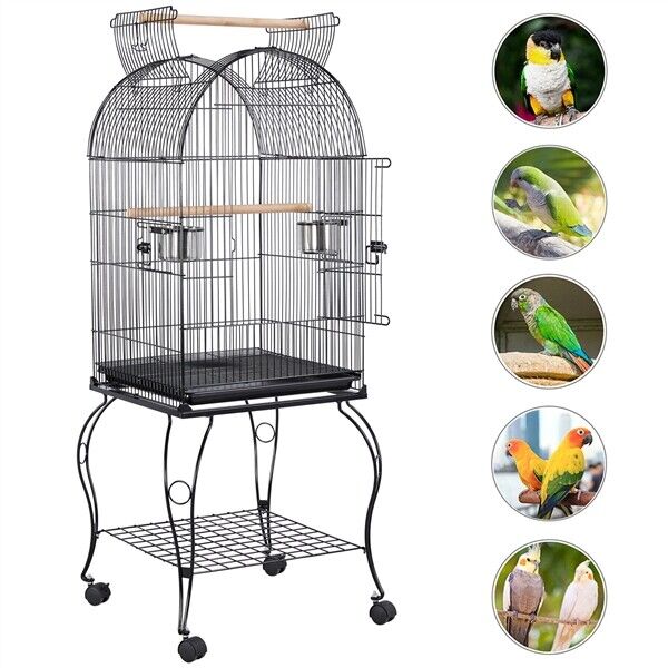 Large Cage Open Play Top Bird Cage Budgies Cage FREE SHIPPING