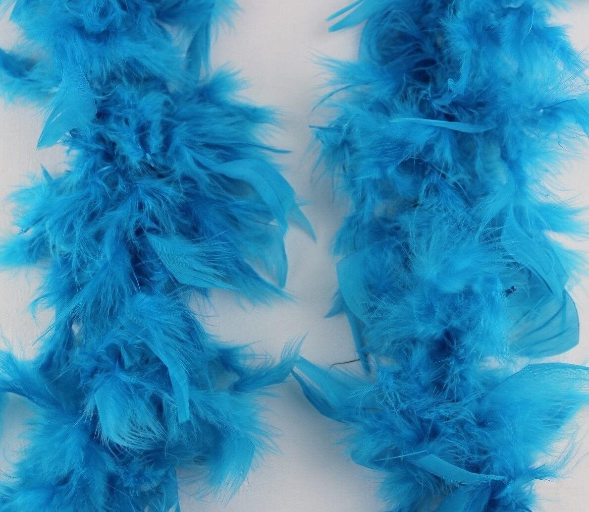 2M FEATHER BOA COSTUME ACCESSORY FANCY DRESS BURLESQUE