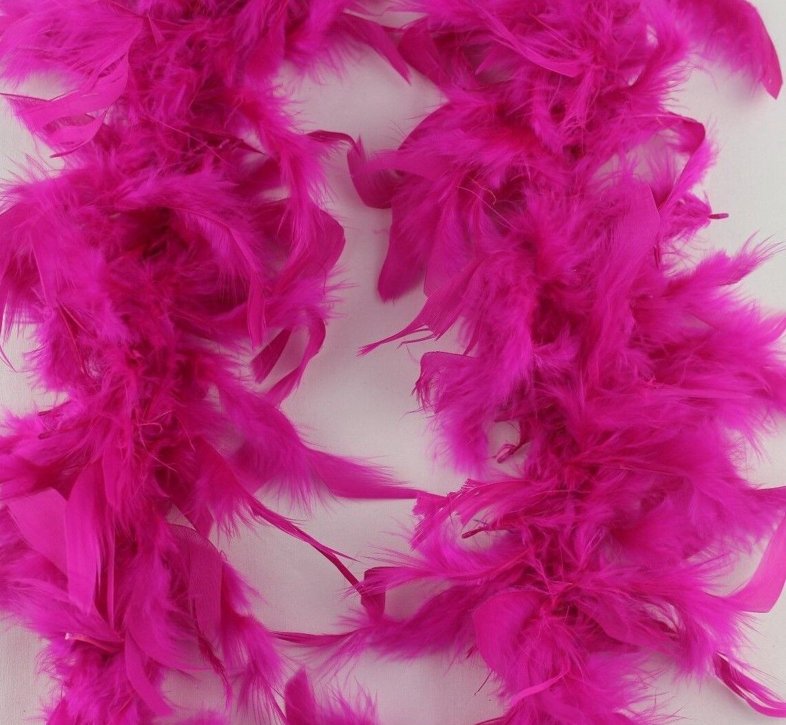 2M FEATHER BOA COSTUME ACCESSORY FANCY DRESS BURLESQUE