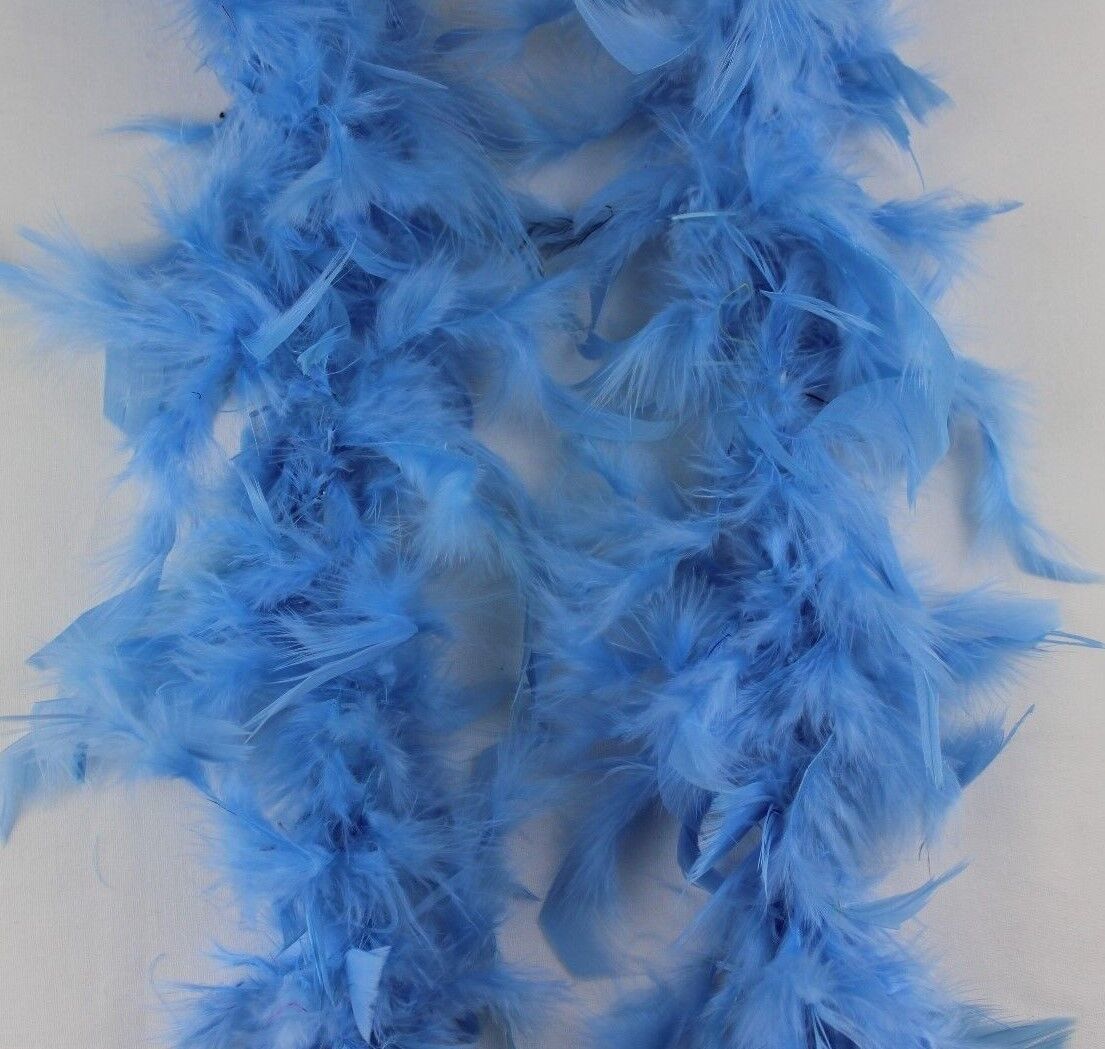 2M FEATHER BOA COSTUME ACCESSORY FANCY DRESS BURLESQUE
