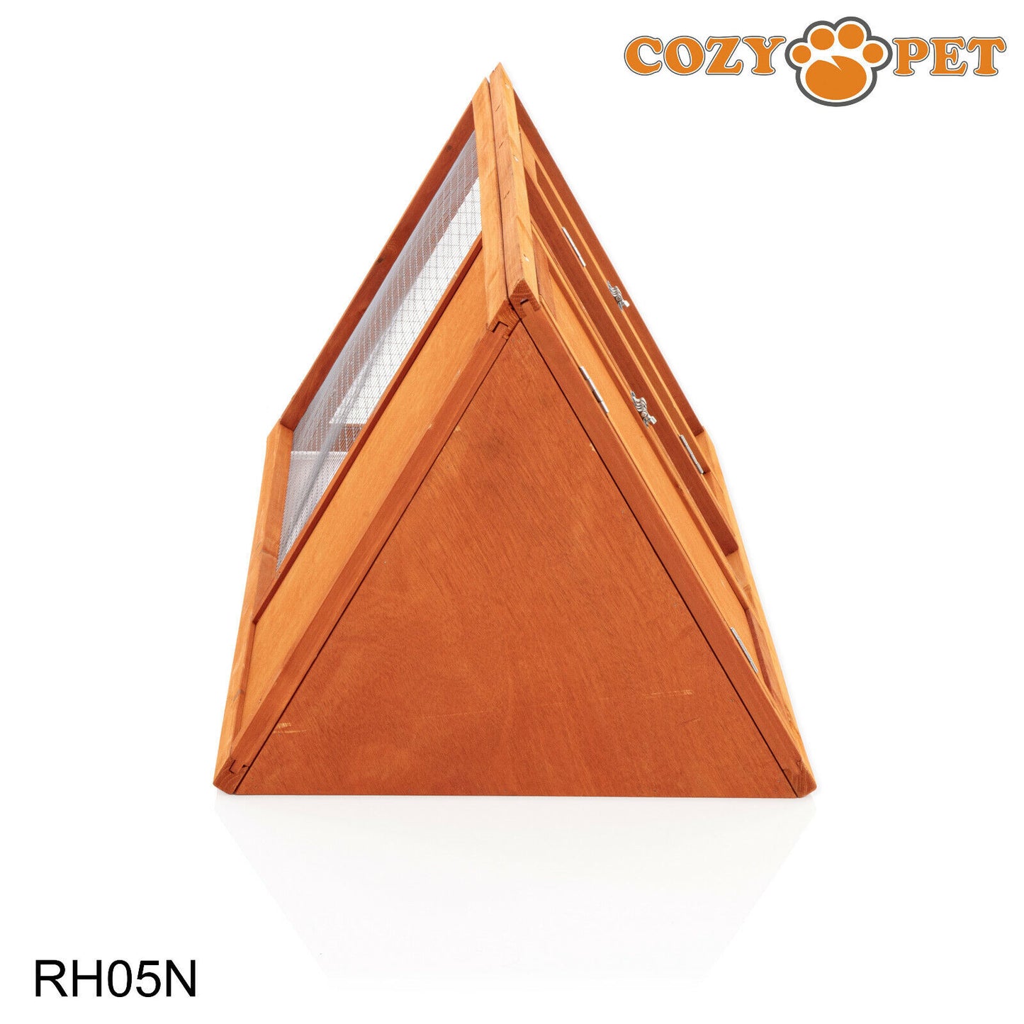 Triangular Rabbit Hutch Pet Natural Guinea Pig Hutches Ferret Runs