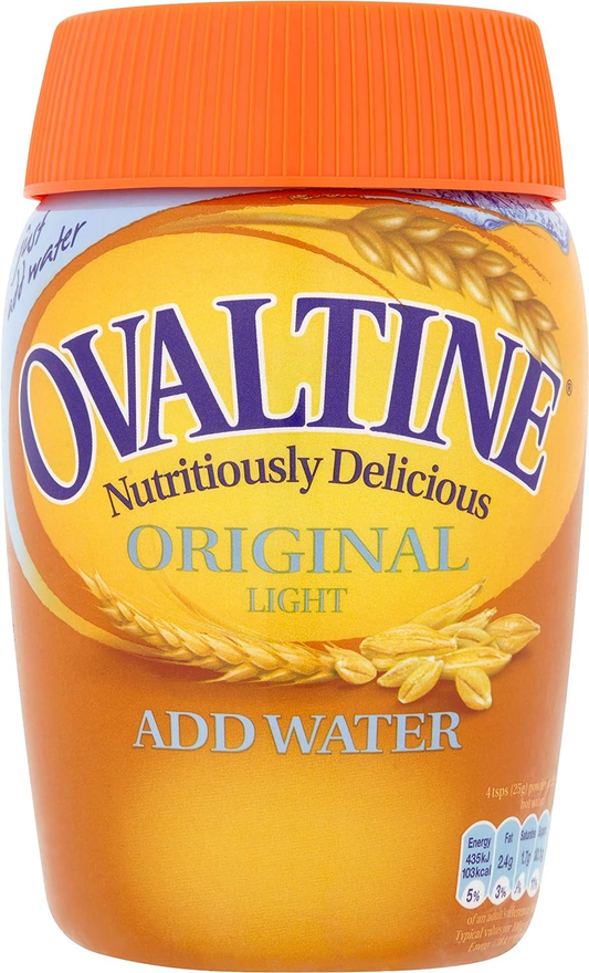 Ovaltine Original Light Add Water, Malt and Barley Instant Drink 300G - 6 Packs