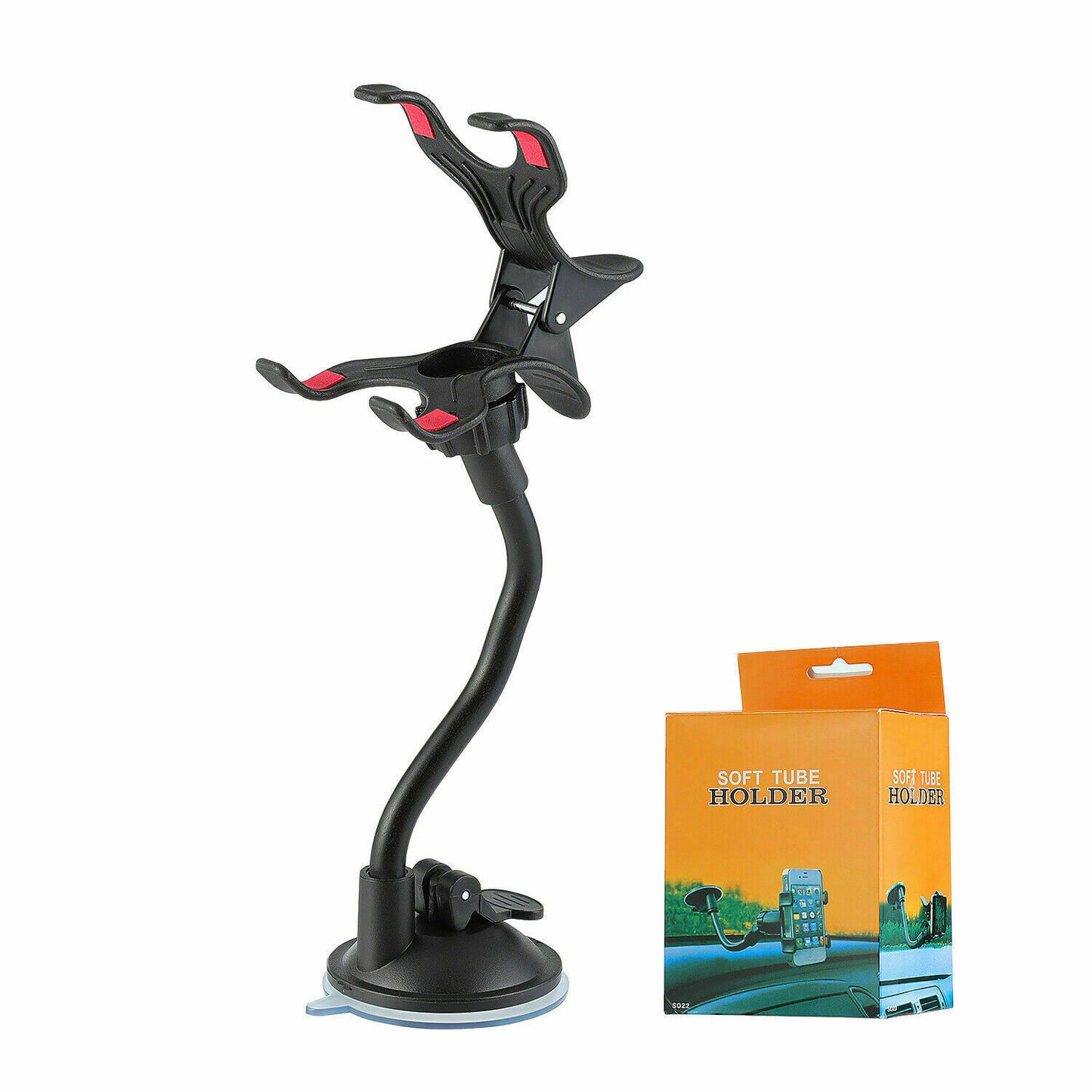 360° Car Windshield Mount Cradle Holder Stand For iPhone Mobile Cell Phone GPS