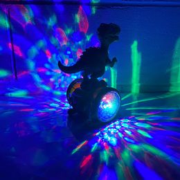 Dinosaur BUMP & GO Stunt Action Car Animal LED LIGHTS MUSIC SOUND TODDLER TOYS GIFT