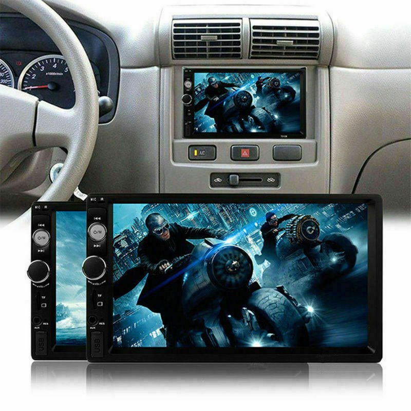 Bluetooth Car Radio Stereo 7 Inch Double 2DIN FM USB/MP5 Player Touch Screen TF
