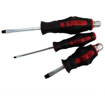 Magnetic Screwdriver Set 12pc Heavy Duty Philips & Flat Head Go Through Drivers