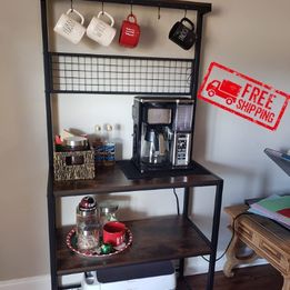 INDUSTRIAL KITCHEN STORAGE BAKER'S Rack Microwave Oven Stand Utility Shelving