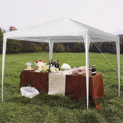 Gazebo Party Tent Marquee Waterproof Outdoor Garden Wedding Canopy 3m x 3m UK