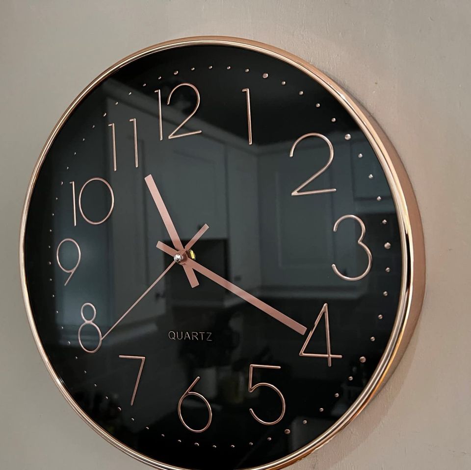 12" Wall Clock Silent & Large Wall Clocks FREE SHIPPING