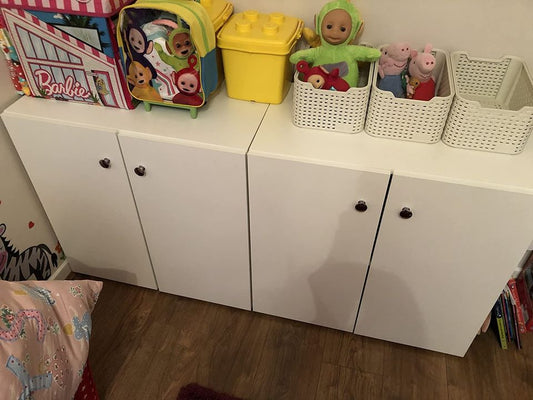 NEW! Storage Cabinet w/Two Shelves Wooden Sideboard Freestanding FREE SHIPPING