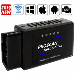 WiFi OBD2 ELM 327 Bluetooth Car Scanner Android iOS IPhone Torque Auto Scan Tool