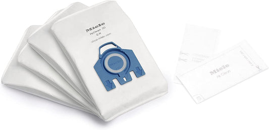 4 Count HyClean 3D Efficiency GN Vacuum Cleaner Bags, Keep Dust inside the Vacuum Cleaner