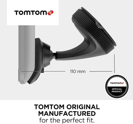 TomTom Sat Nav Windscreen Mount Click-and-Drive plus Car Charger and USB Cable