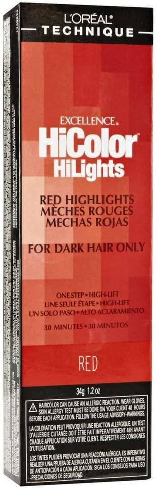 L'Oreal Excel Hicolor Highlights Red 34 g (3-Pack)