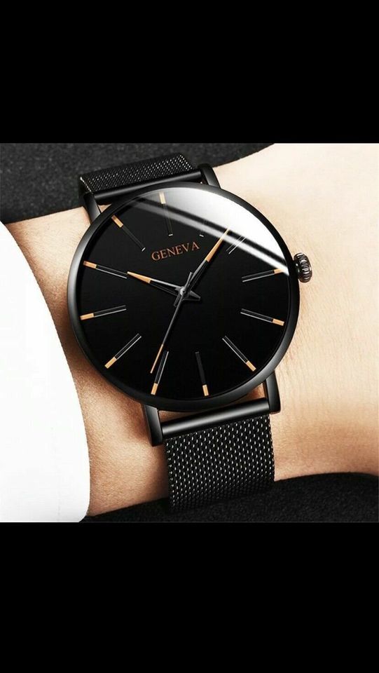 Men’s watch Date Quartz Analog Casual Dress Wrist Watch FREE SHIPPING