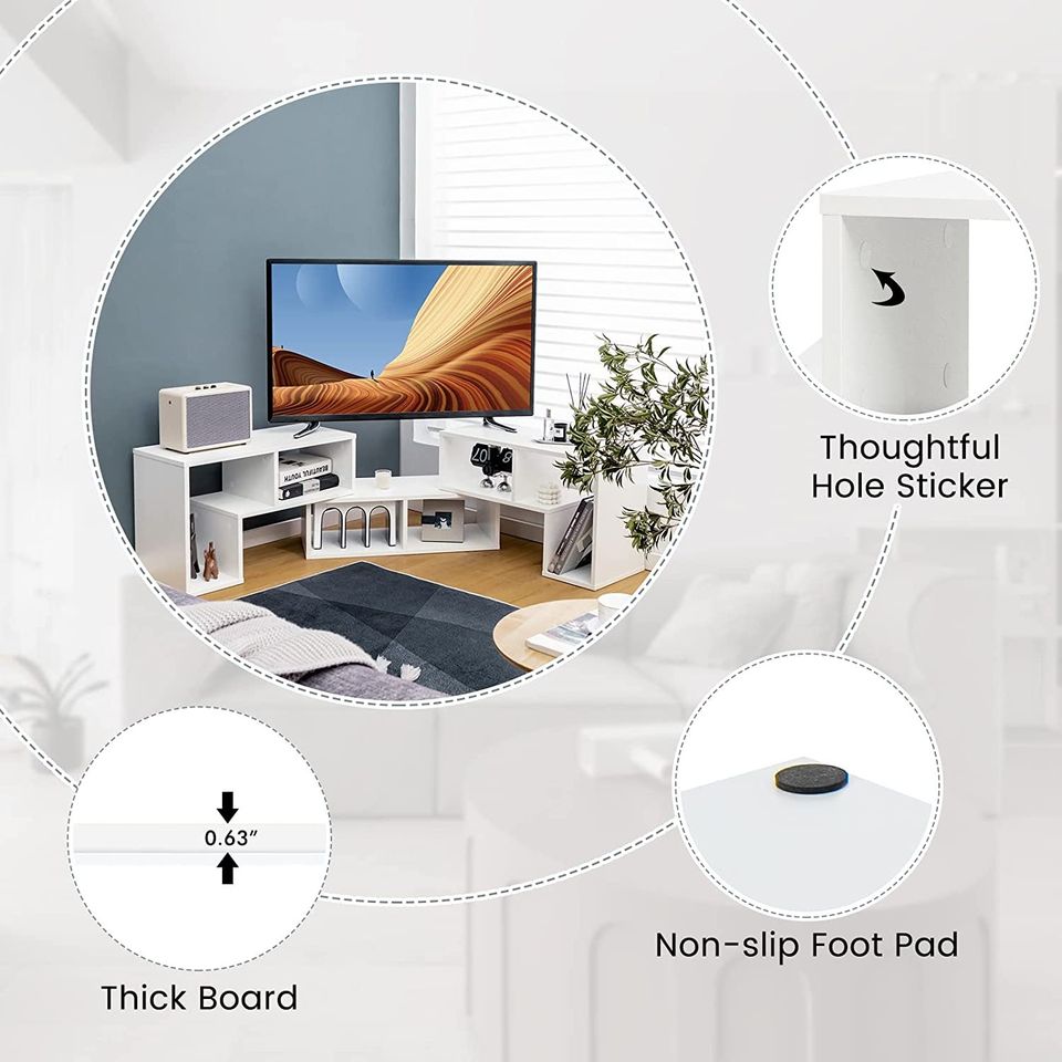 NEW! TV Stand for TVs up to 65" Adjustable TV Cabinet FREE SHIPPING