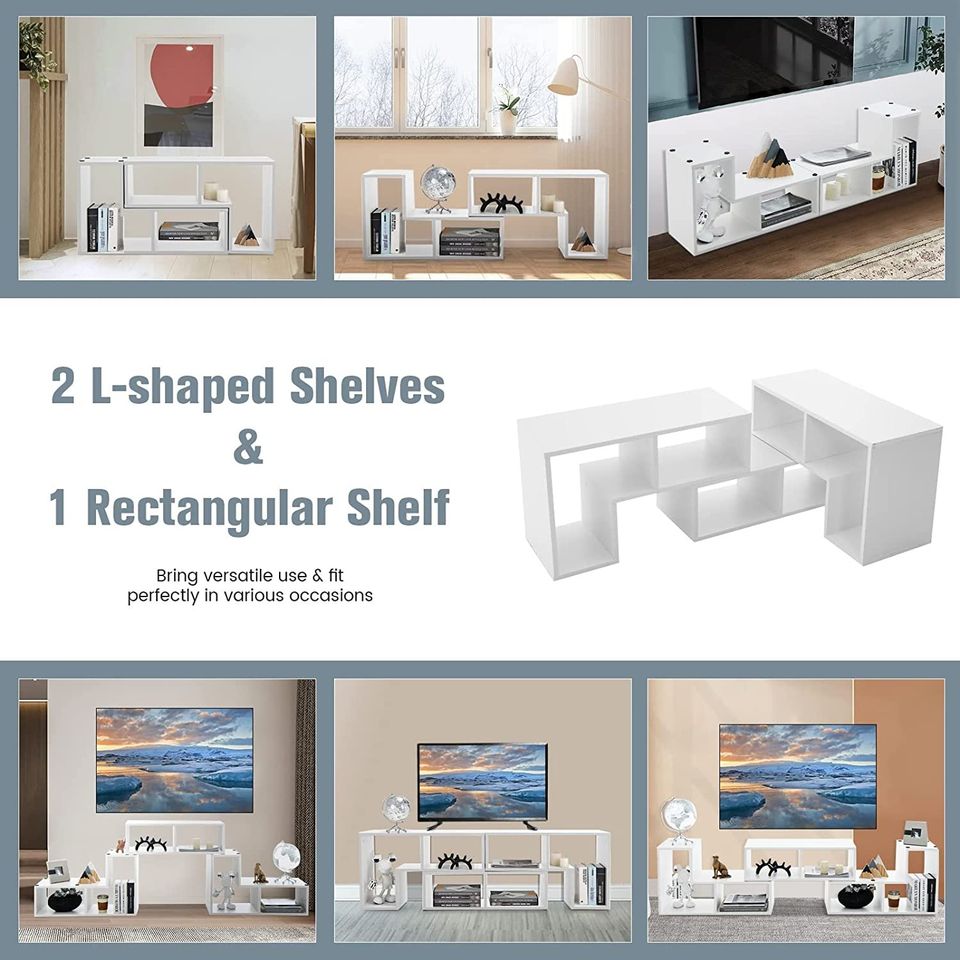 NEW! TV Stand for TVs up to 65" Adjustable TV Cabinet FREE SHIPPING
