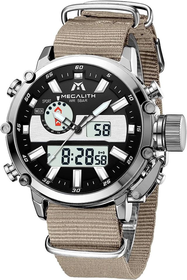 Mens Digital Watch Sports Waterproof Watch for Men FREE SHIPPING