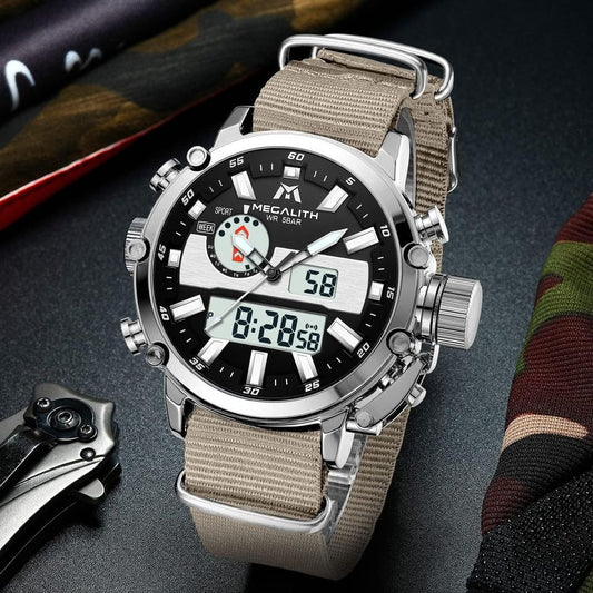 Mens Digital Watch Sports Waterproof Watch for Men FREE SHIPPING