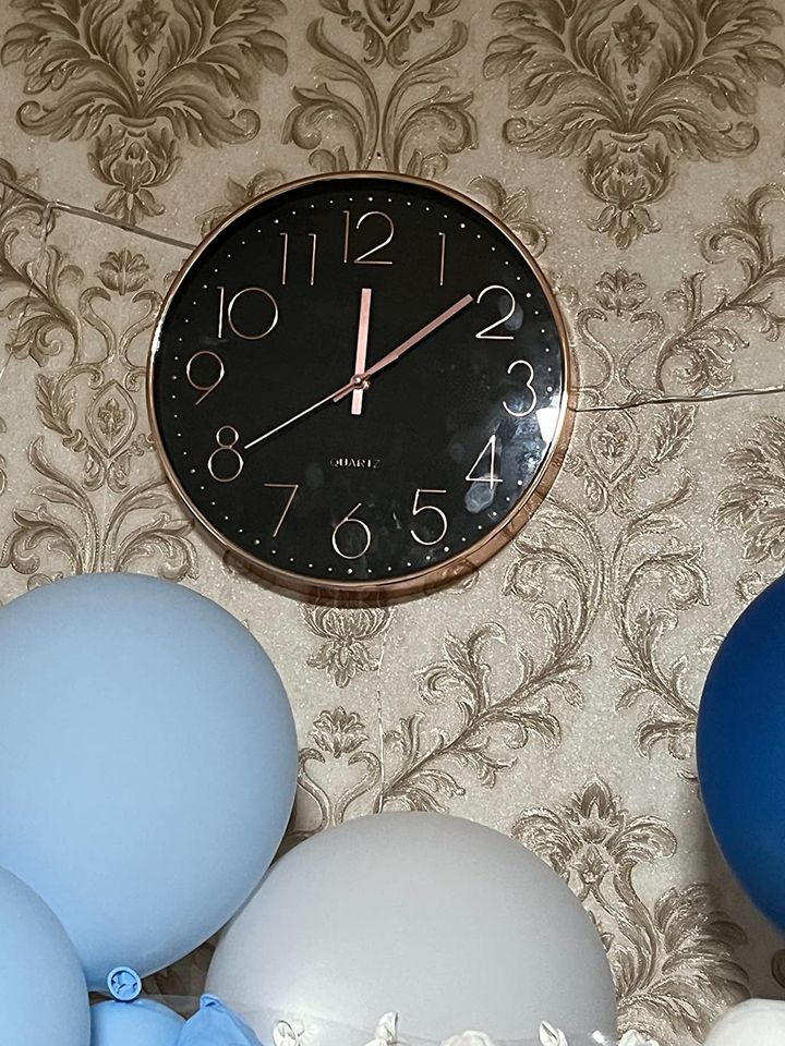 12" Wall Clock Silent & Large Wall Clocks FREE SHIPPING