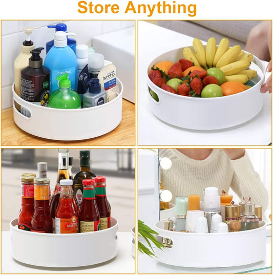 💥SALE💥9" Turntable Cupboard Organizer, Multi-Functional Spice Rack Revolving Condiment Holder