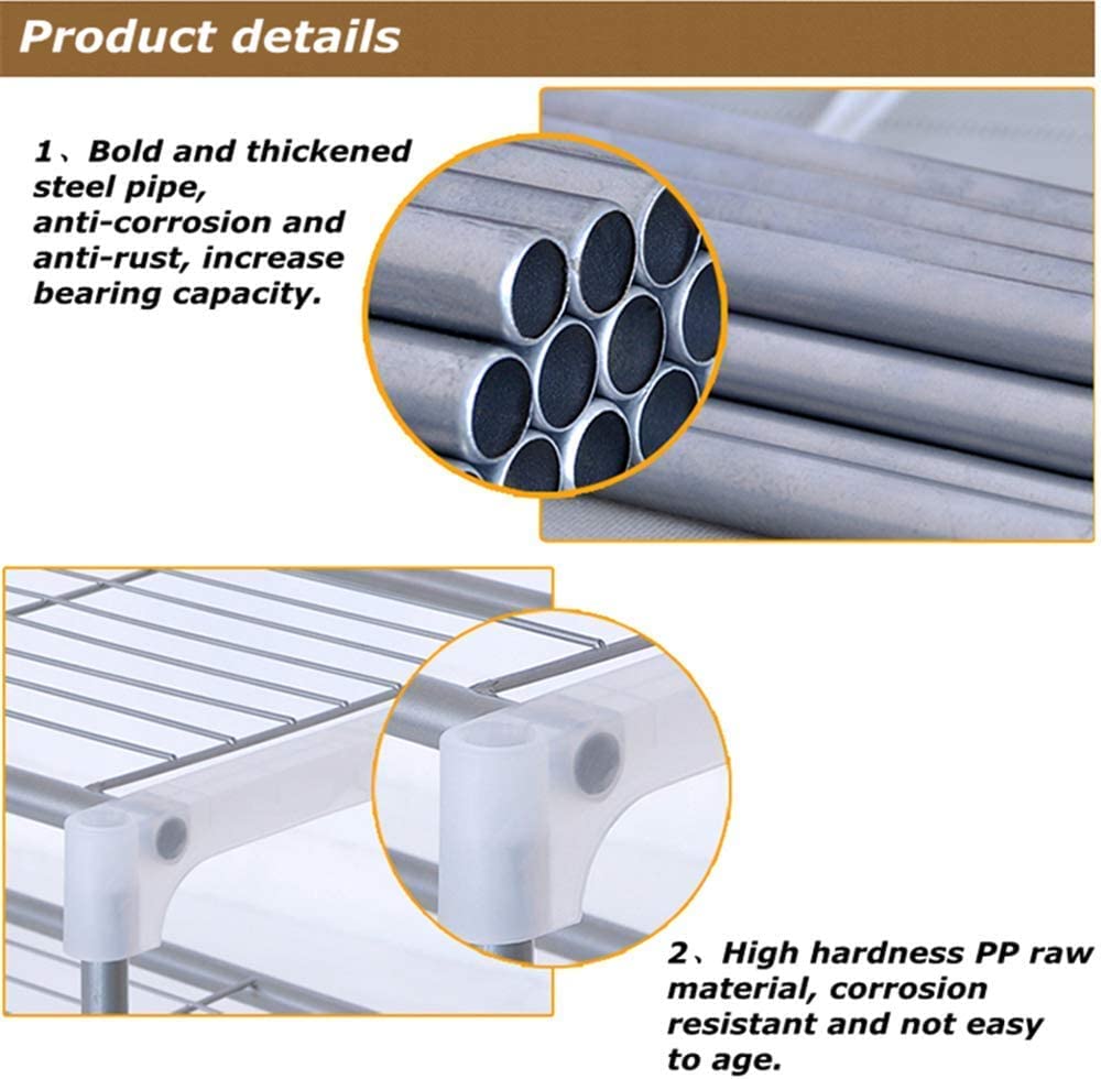 💥SALE💥2 Tier Microwave Shelf Stand, Multifunctional Microwave Ovens Countertop