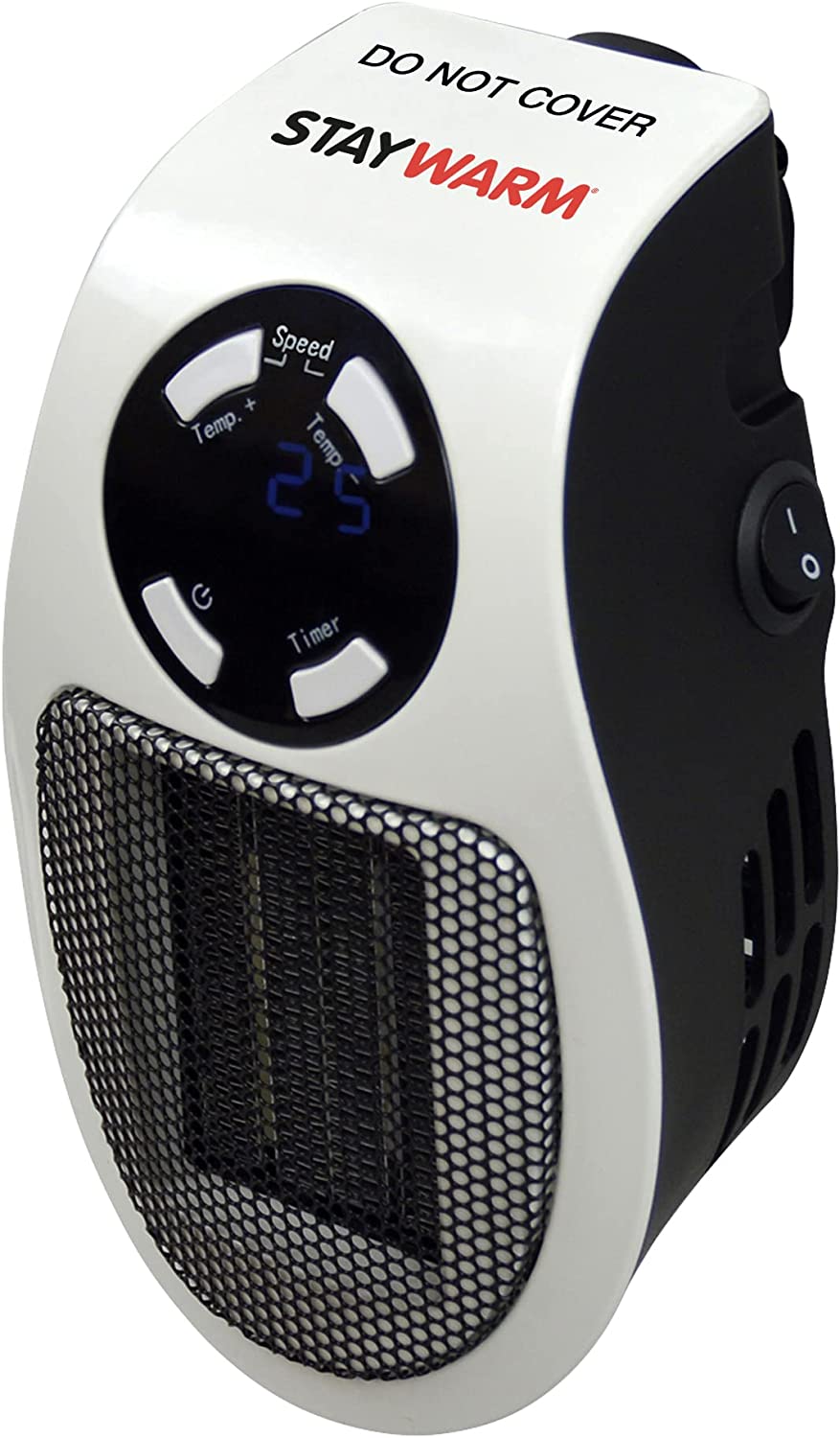 500w Plugin Local (2m2) Power Heater / 2 Fan Speeds