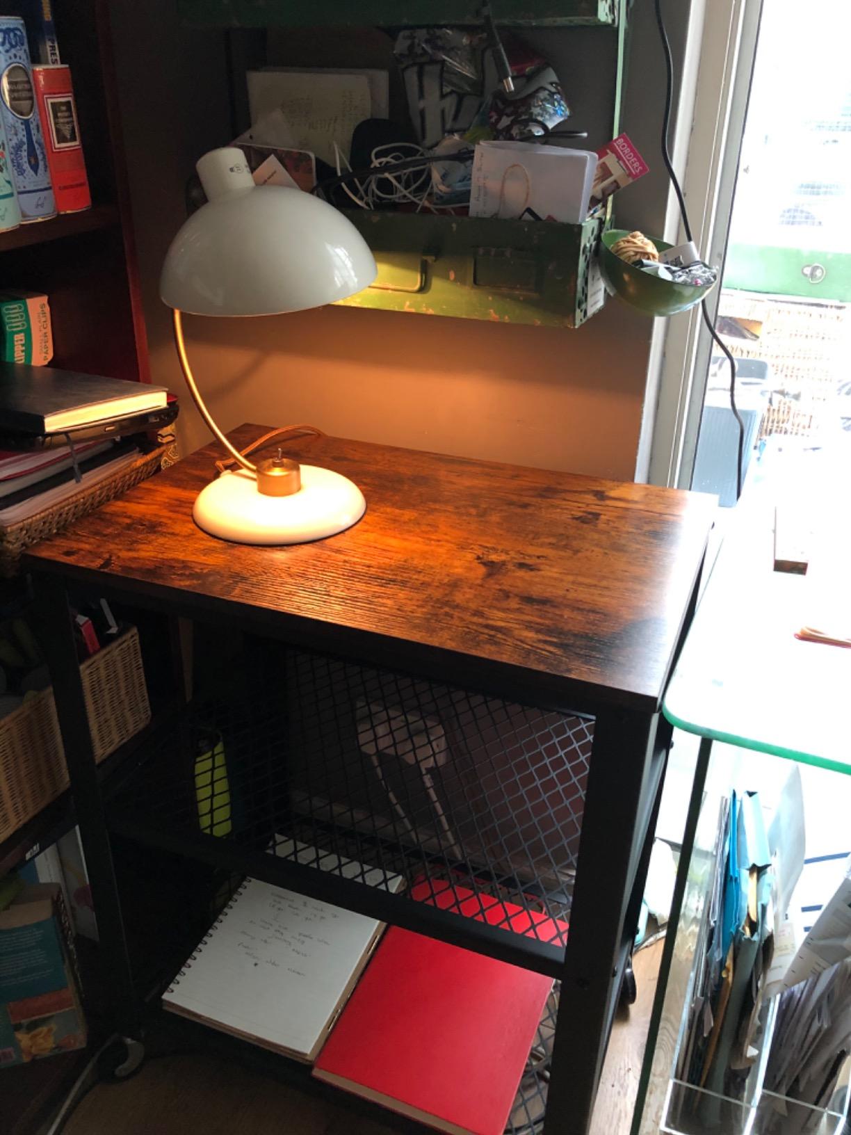 NEW! Serving Cart Trolley Industrial Kitchen Rolling Utility Cart, Heavy Duty Rustic