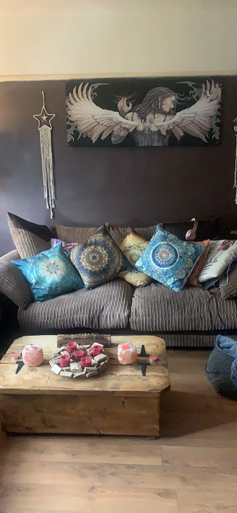 💥SALE💥 6 Pcs Modern Bohemian Mandala Cushion Covers 45 x 45cm, Bohemian Throw Pillow Cases