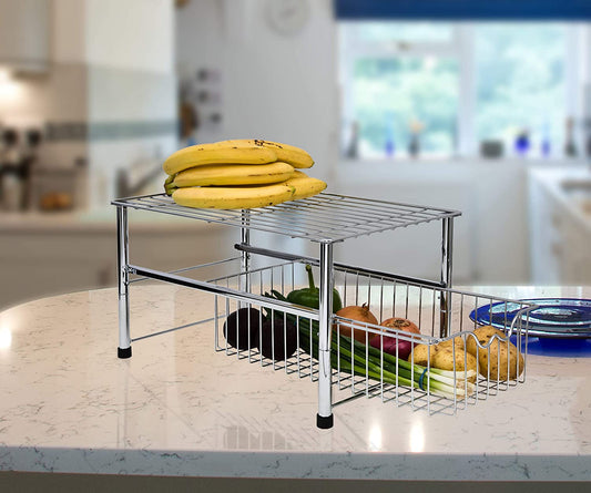 š„SALEš„Under Sink Storage Kitchen Cupboard Organizer with Sliding Basket Drawer