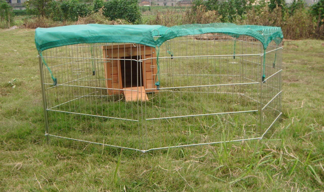 NEW Pet House /Puppy /Rabbit /Guinea Pig Wooden Hide House, 50cm (L) x 42cm (W) x 43cm (H)