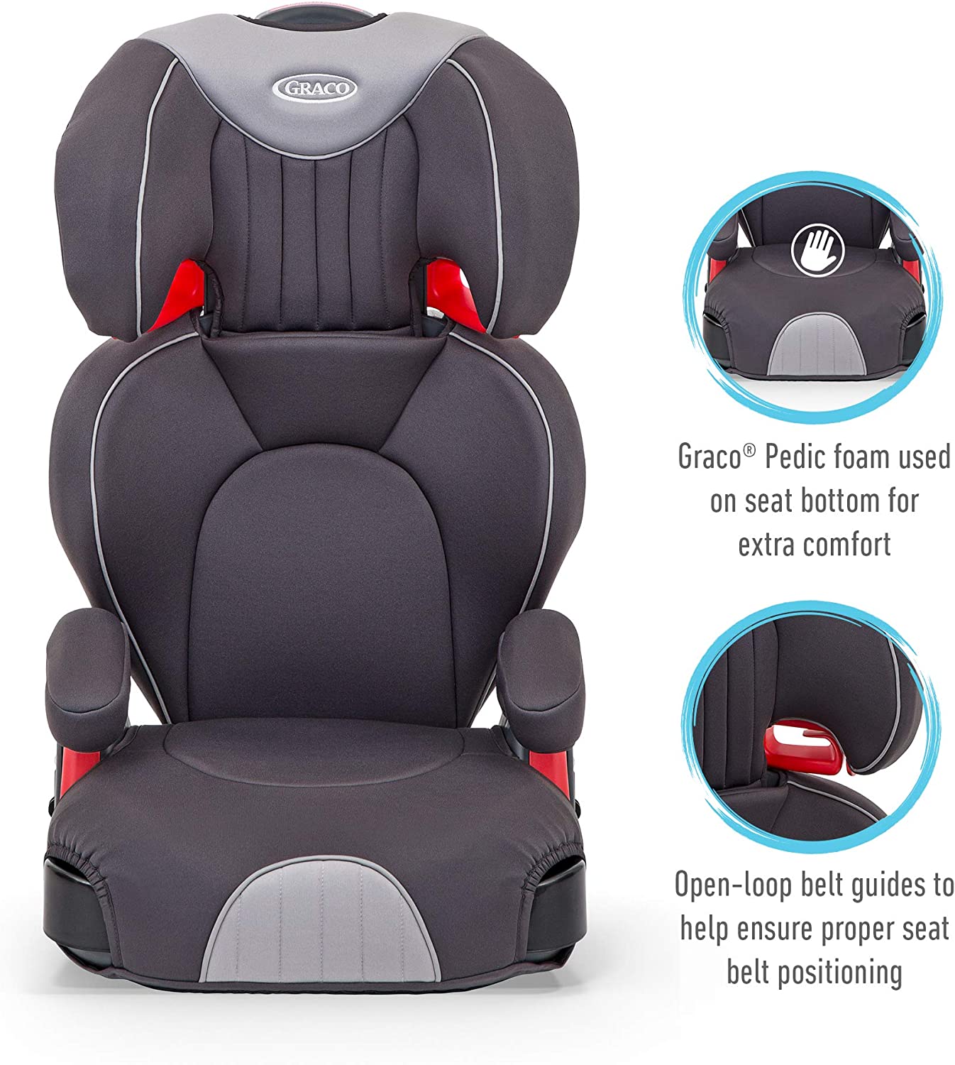 Graco Junior Maxi Lightweight High Back Booster Car Seat (4 to 12 Years)