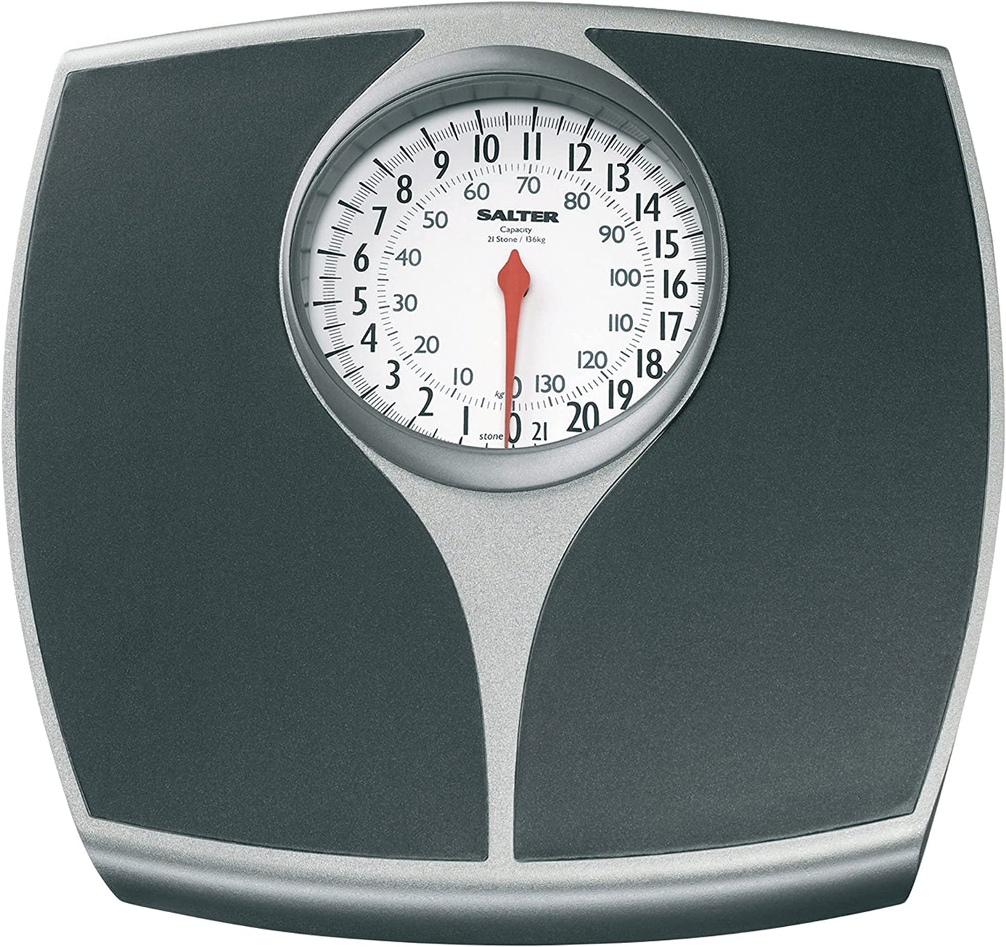 Speedo Dial Mechanical Bathroom Scale For Body Weight, 136KG Capacity, No Batteries Required