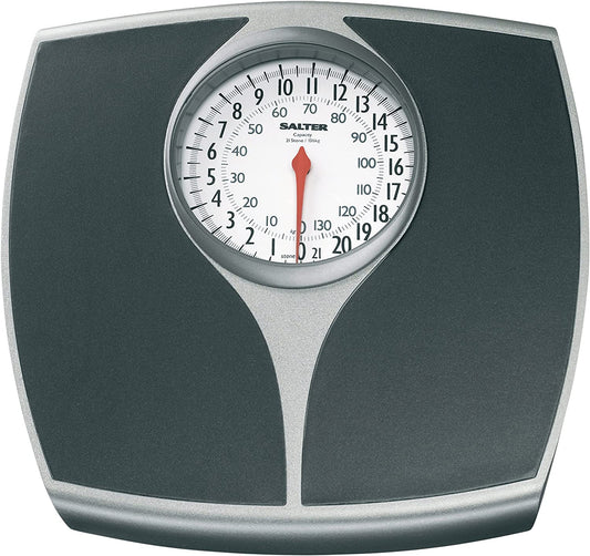 Speedo Dial Mechanical Bathroom Scale For Body Weight, 136KG Capacity, No Batteries Required