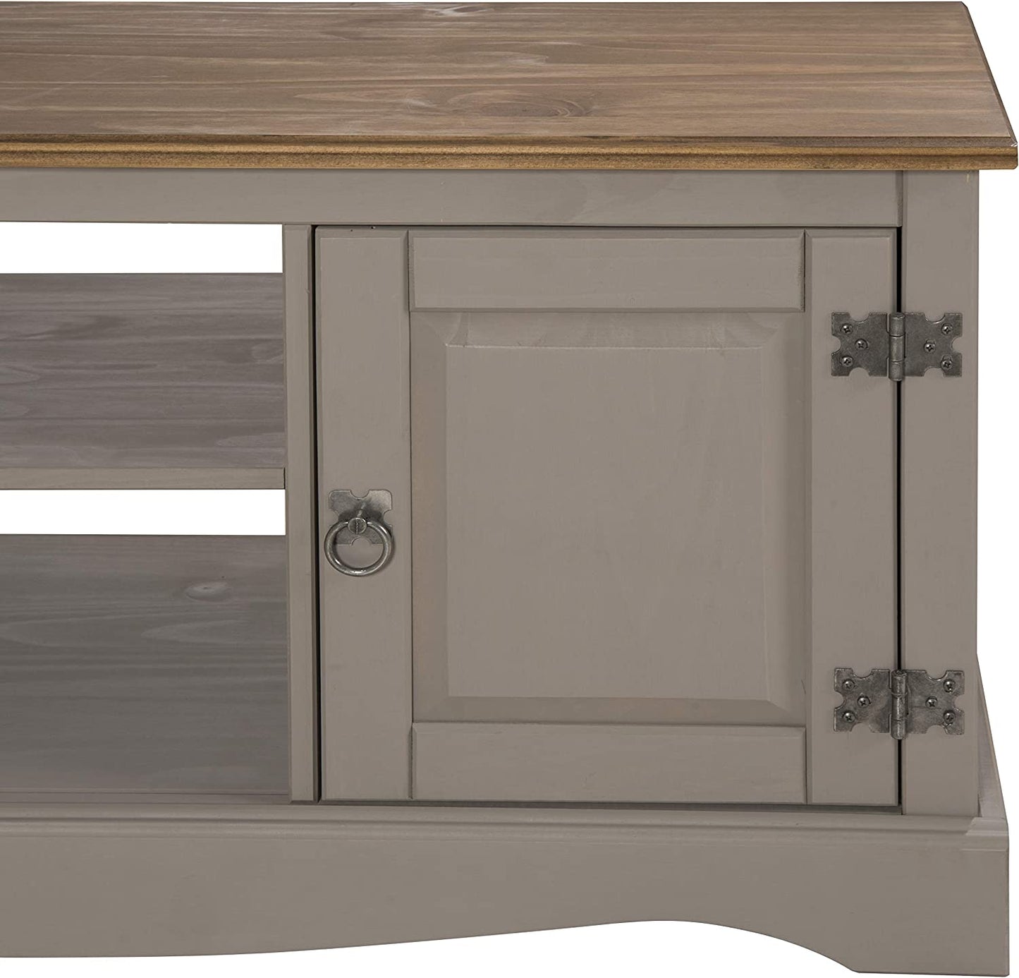 Corona Grey Wax 2 Door TV Stand Unit FREE SHIPPING
