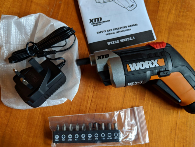 WORX 4V XTD Extended Reach Cordless Screwdriver tiktokretail