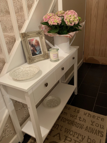Windsor Console Table With Undershelf, Living Room, Hall Way Furniture, White