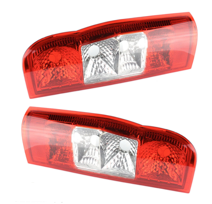 PAIR FOR FORD TRANSIT REAR BACK LIGHT LAMP LENS LEFT & RIGHT SIDE MK7 06 - 14