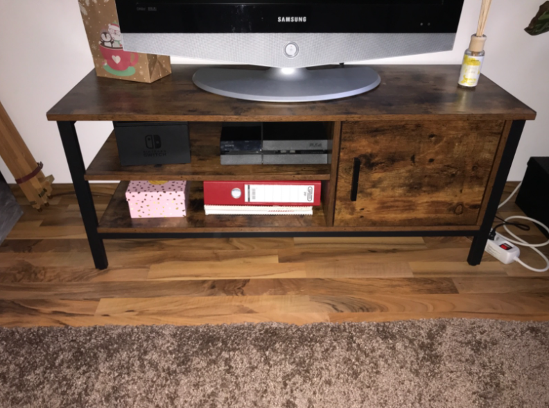 💥SALE💥TV Stand Cabinet for TVs up to 48", TV Table & Low board w/ Cabinet & 2 Shelves