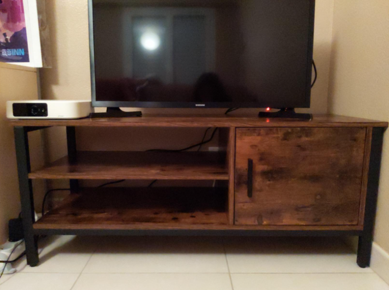 💥SALE💥TV Stand Cabinet for TVs up to 48", TV Table & Low board w/ Cabinet & 2 Shelves