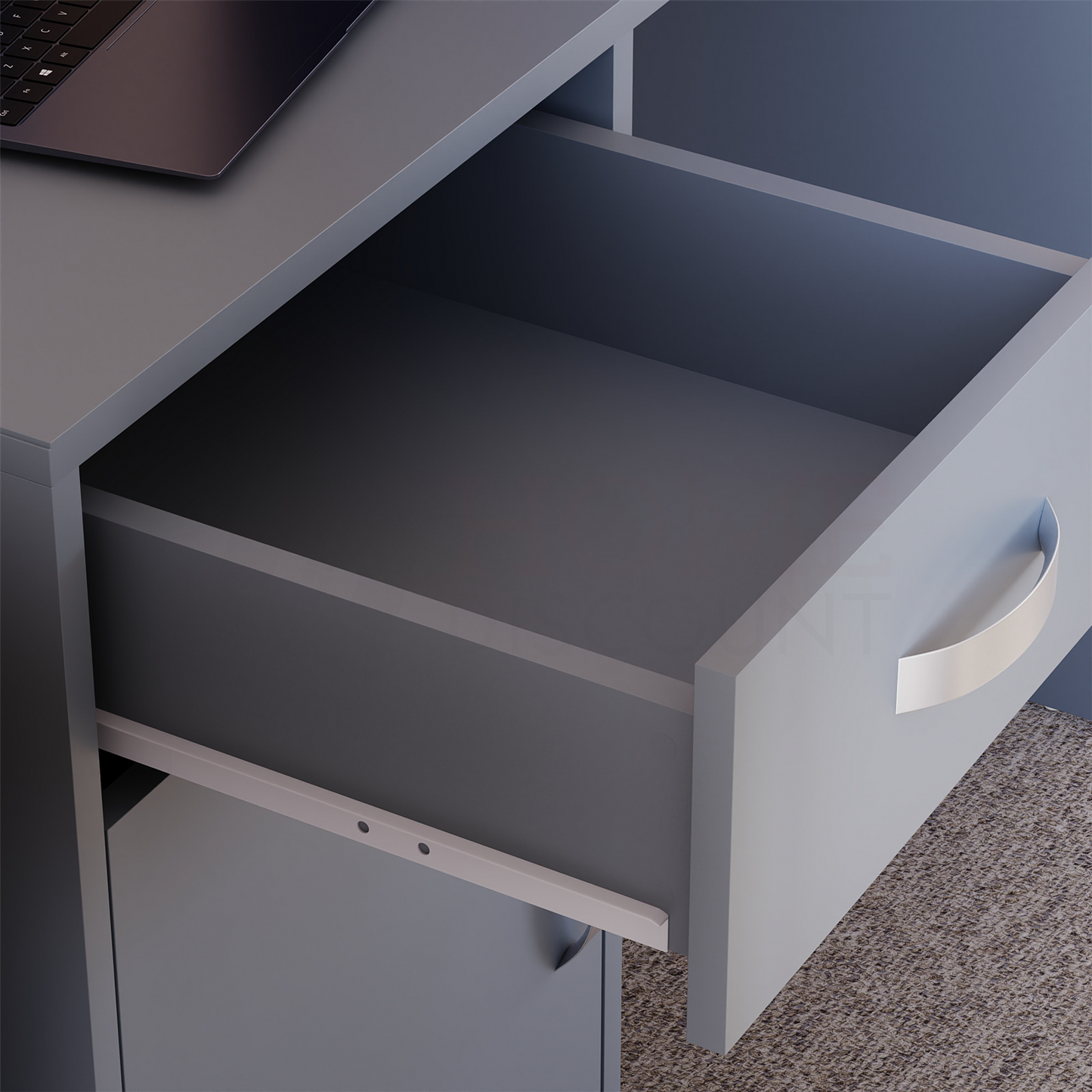 NEW Computer Desk PC Laptop Table 1 Door 1 Drawer Home Office Work Study Workstation