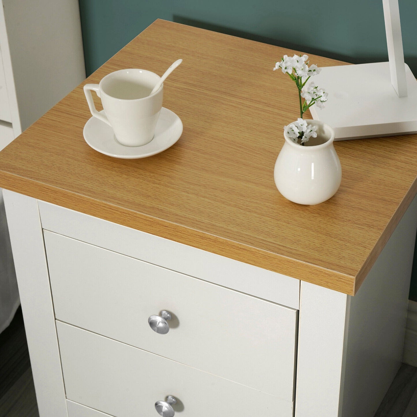 Arlington Chest of Drawers Bedside Cabinet Wood Bedroom Modern Storage Furniture