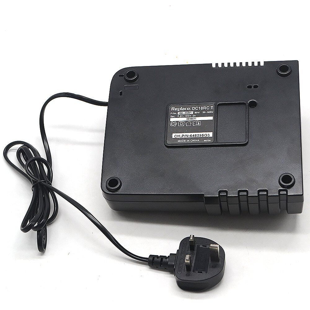 Rapid Battery Charger for Makita BL1830 BL1840 BL1850 BL1860 7.2V-18V 3A UK Plug