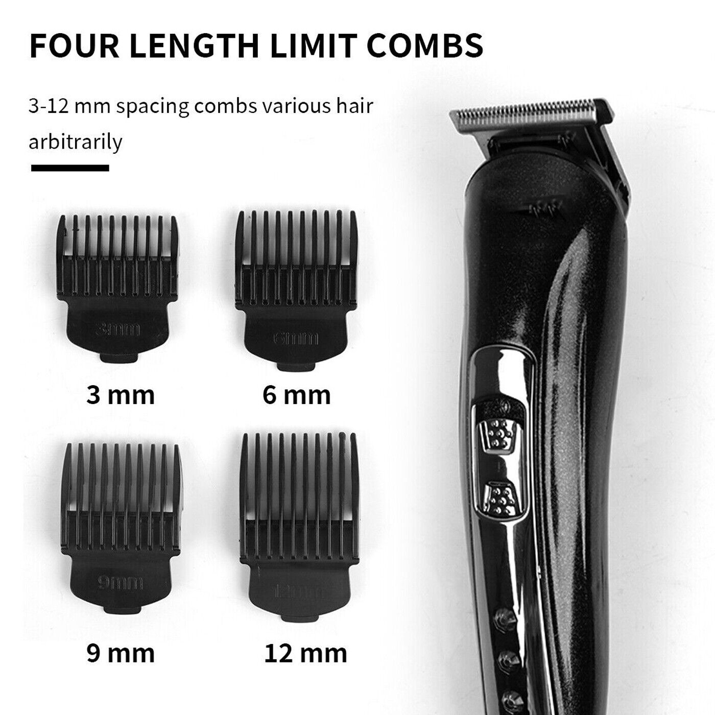 Electric Professional Mens Hair Clippers Shaver Trimmers Machine