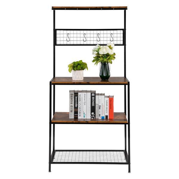 INDUSTRIAL KITCHEN STORAGE BAKER'S Rack Microwave Oven Stand Utility Shelving