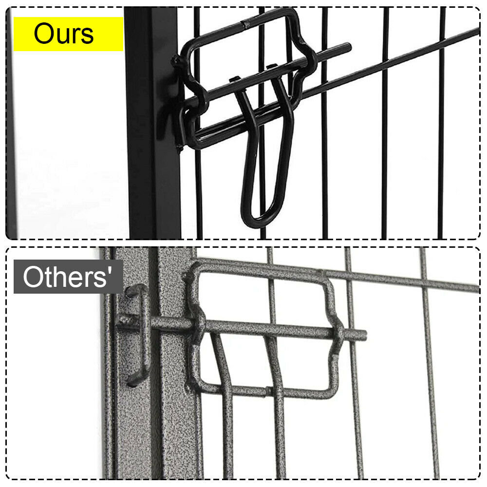 Heavy Duty 6 Panel Puppy Playpens Pet Dog Pen Cat Rabbit Fence Indoor/Outdoor