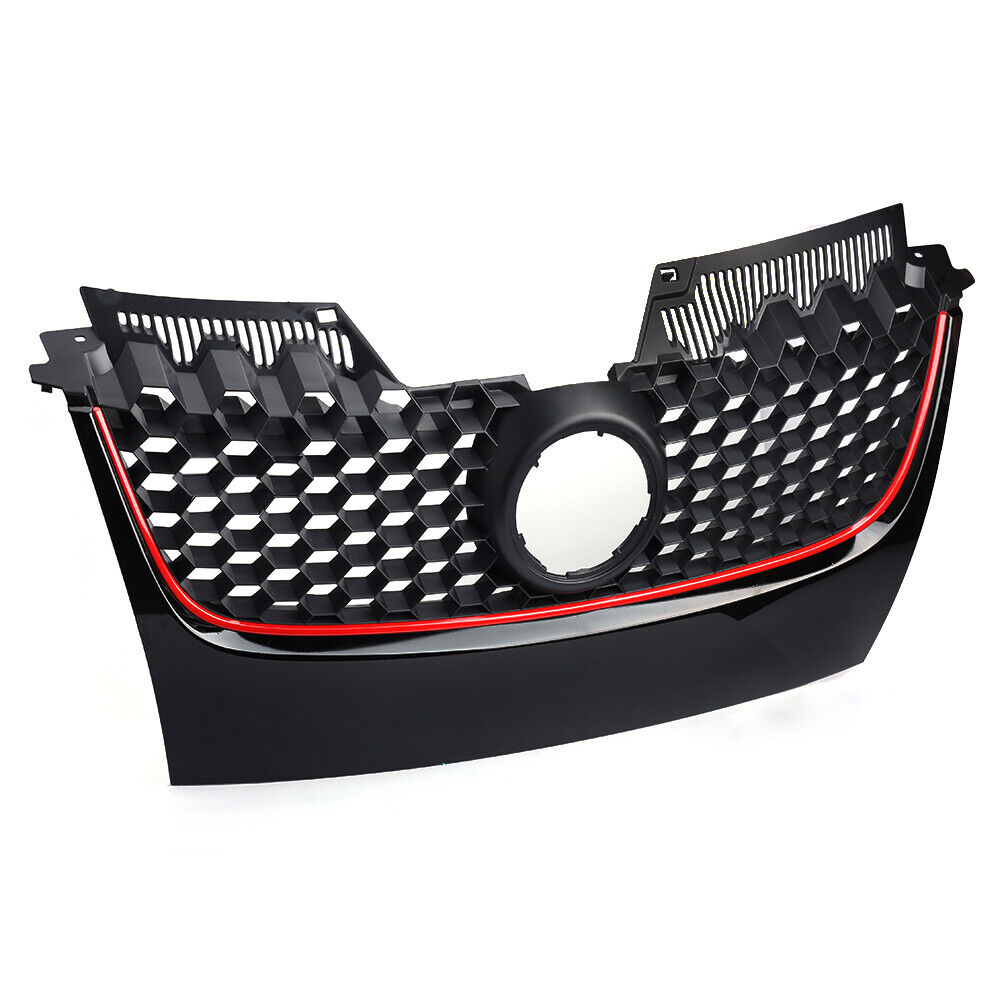 FOR VW GOLF GTI MK5 Jetta GLI 2006-2009 FRONT BUMPER CENTER HONEYCOMB GRILLE