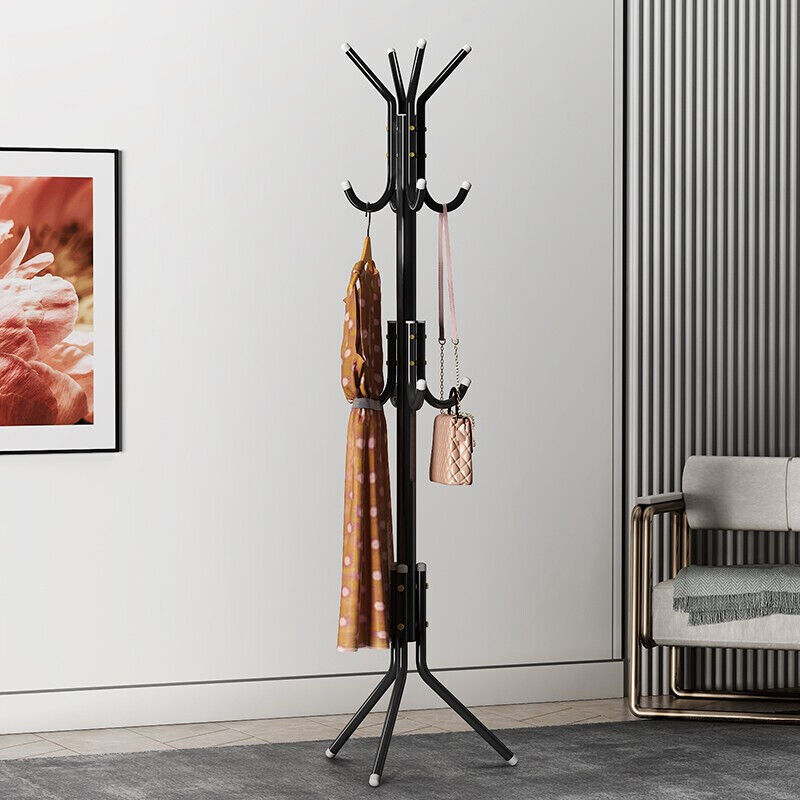 💥SALE💥 12 Hooks Coat Stand Garment Rack Metal FREE SHIPPING