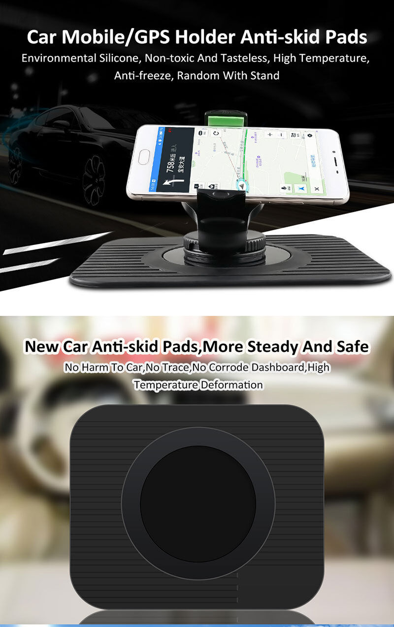 In Car Slim GPS Dashboard Mount Holder SAT Nav Dash Mat For Satnav TomTom Navmn 5060379896845