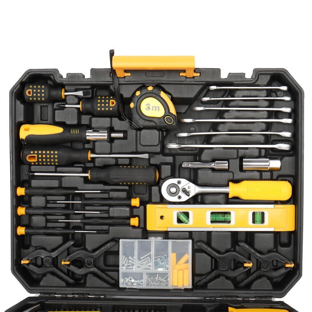 197pcs Tool Socket Set Home Repairs Maintenance DIY Kit Box Tools